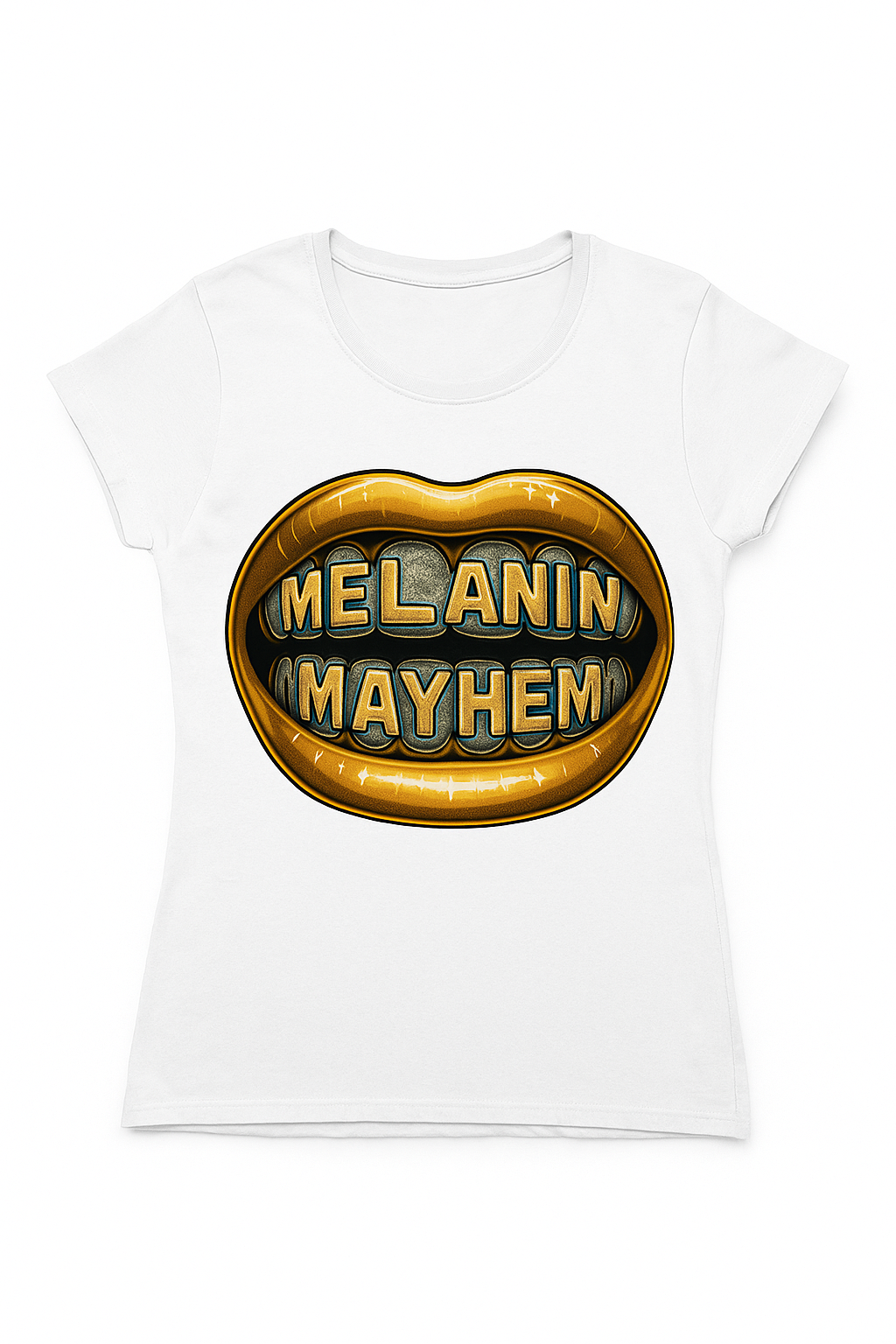 Melanin Mayhem Grill Tee