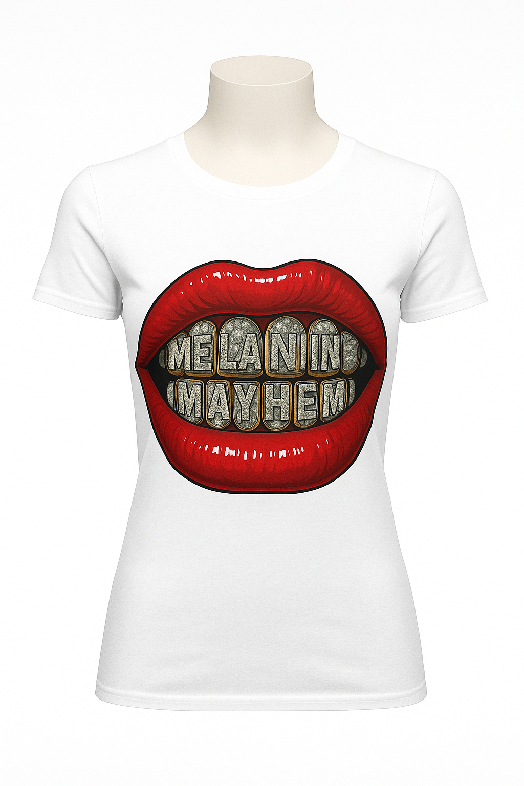 Melanin Mayhem Grill Tee