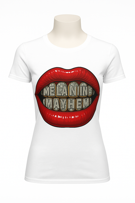Melanin Mayhem Grill Tee