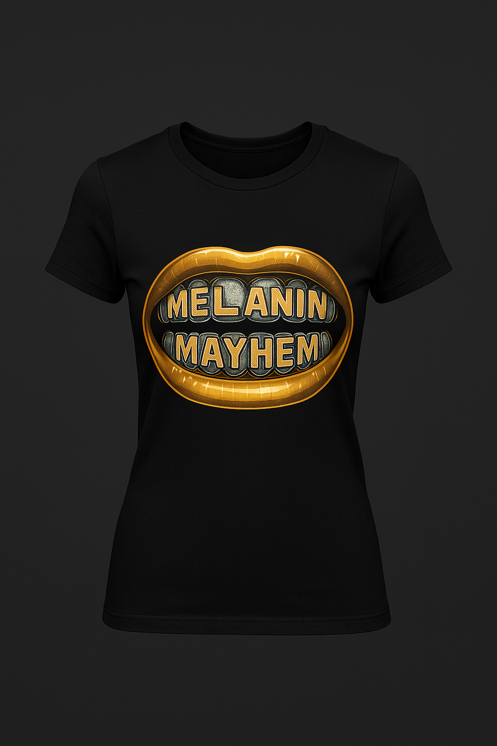 Melanin Mayhem Grill Tee