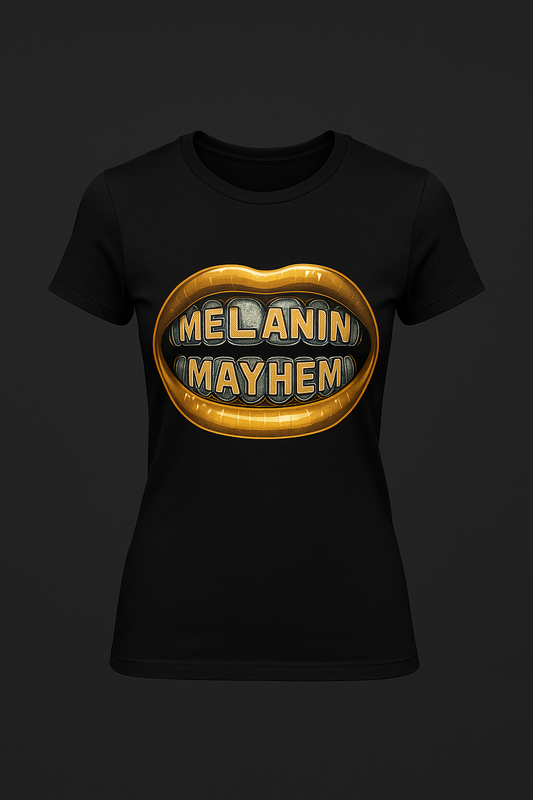 Melanin Mayhem Grill Tee